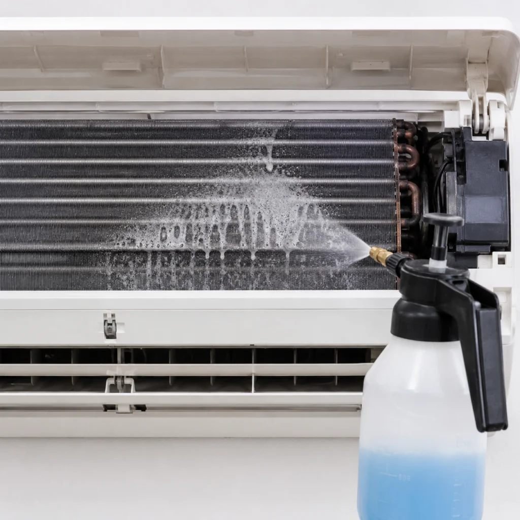 AC Coil Cleaning